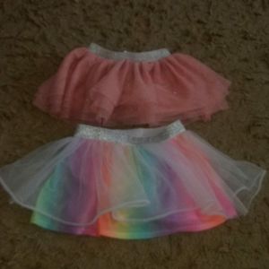 Baby Girl Tutu's 1- Cat & Jack 1- Garanimals